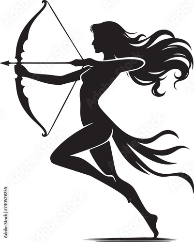 Sagittarius Archer in Dynamic Pose