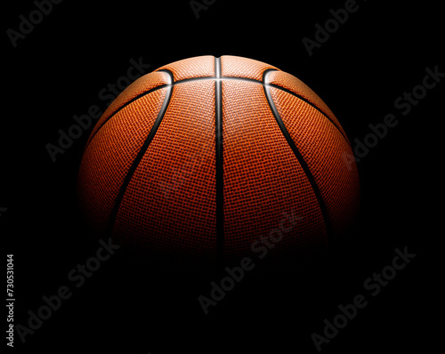 Basketball closeup with high quality
