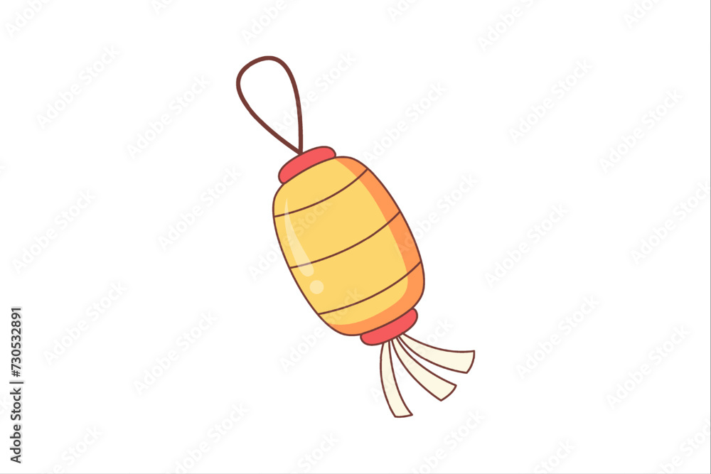 Obraz premium Chinese New Year Sticker Design