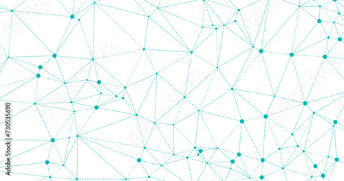 abstract geometric background. plexus mesh backdrop molecular. connected dots. vector illustration