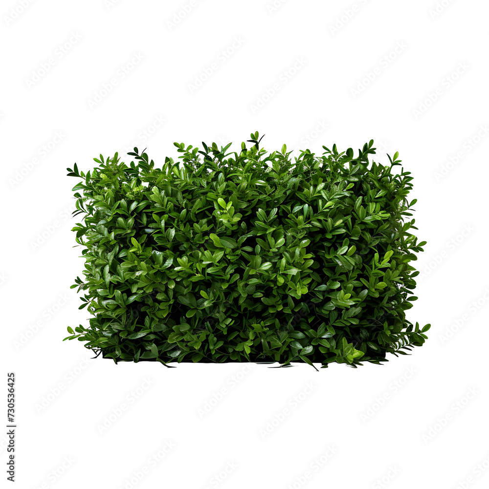 Naklejka premium Clear Bushland, Bush Element Standing Alone on Clear Ground