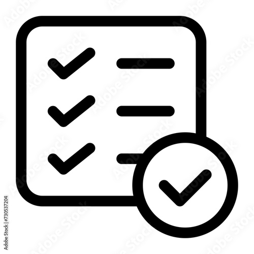 checklist icon photo