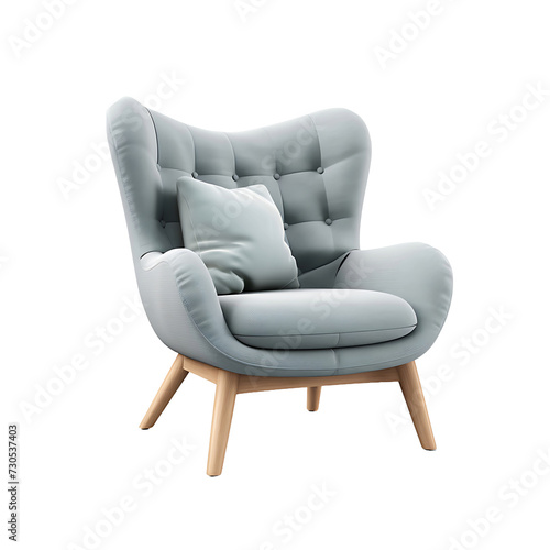 Unobstructed Slipper Chair