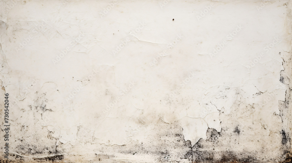 Fototapeta premium White grunge dirty peeling-off-wall texture 