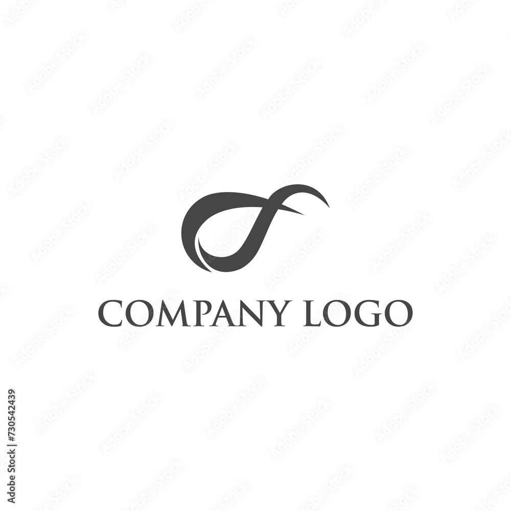 Fototapeta premium abstract logo design vector, brand logo inspiration