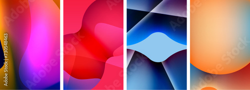 Abstract colors. Abstract backgrounds for wallpaper, business card, cover, poster, banner, brochure, header, website