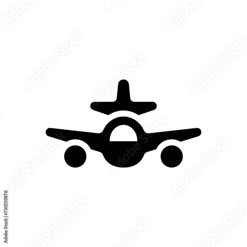 airplane icon vector illustration