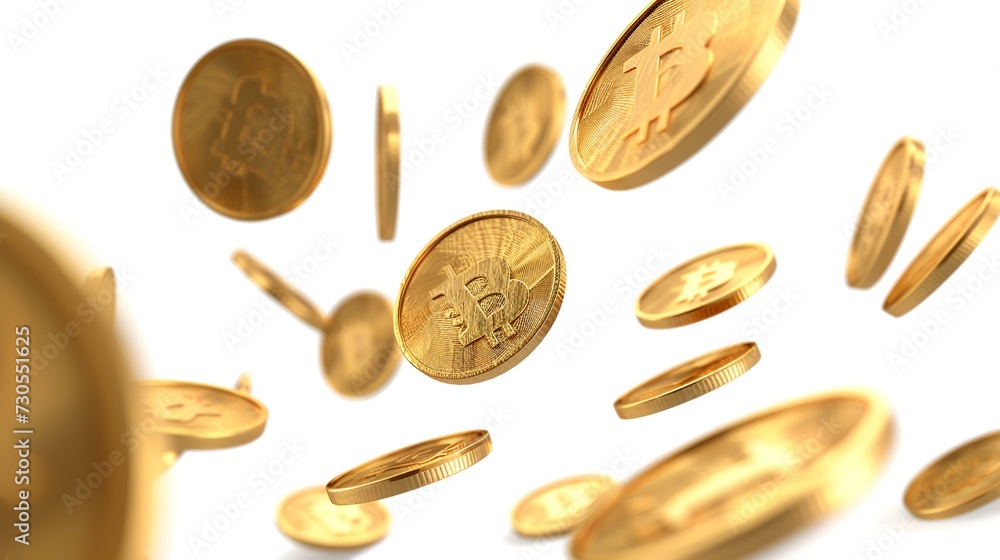 coins falling coins falling