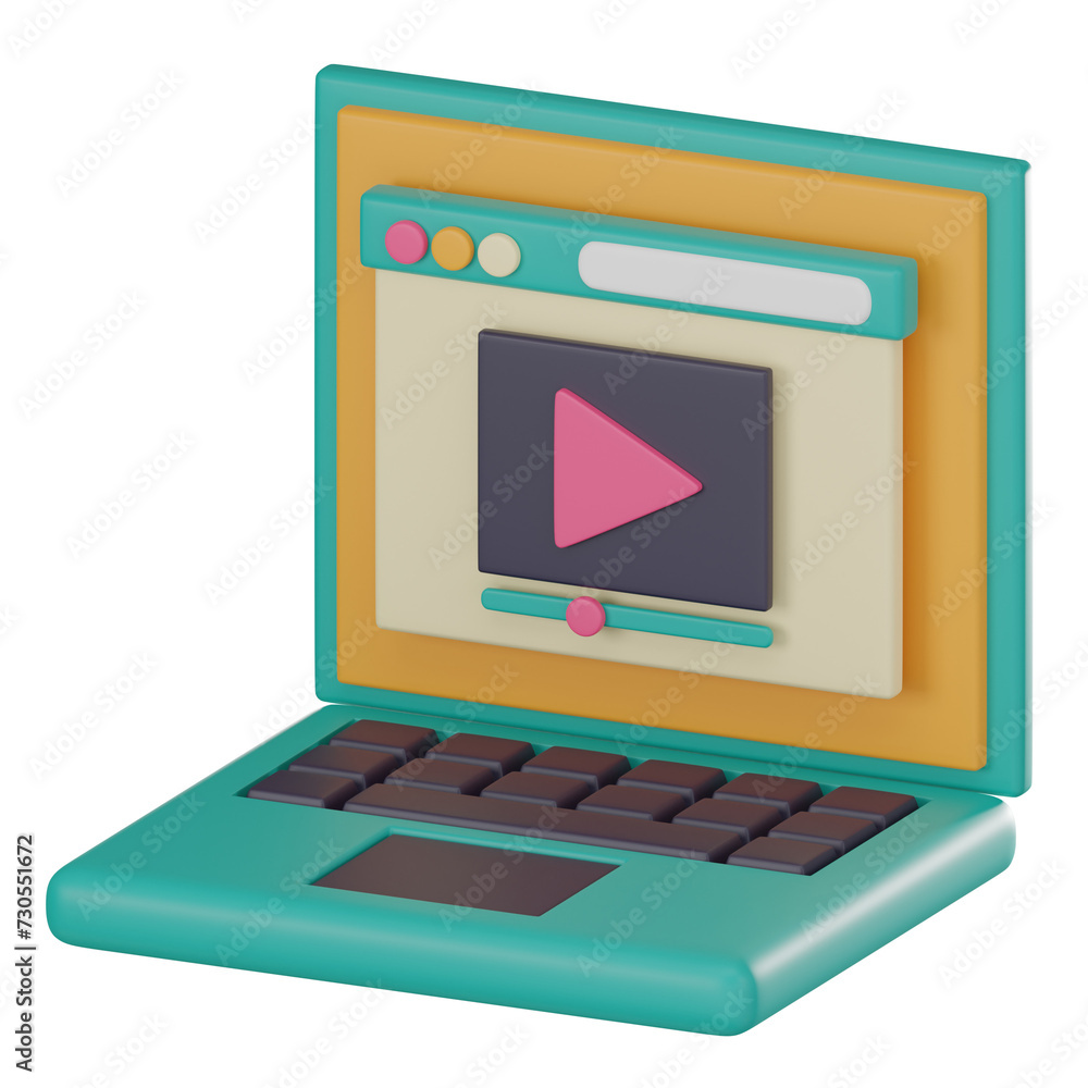 3D Icon for Content Marketing and Digital Branding. 3D Render 3D Icon for Content Marketing and Digital Branding. 3D Render