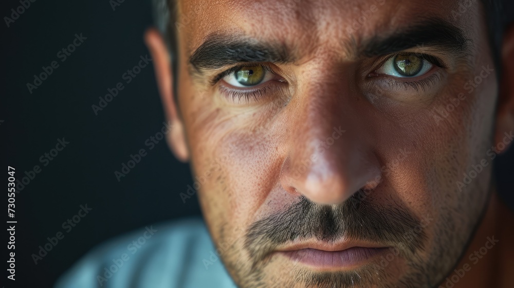 A man with a defiant expression ready to fight for the preservation of the environment and a better future for all. A man with a defiant expression ready to fight for the preservation of the environment and a better future for all.