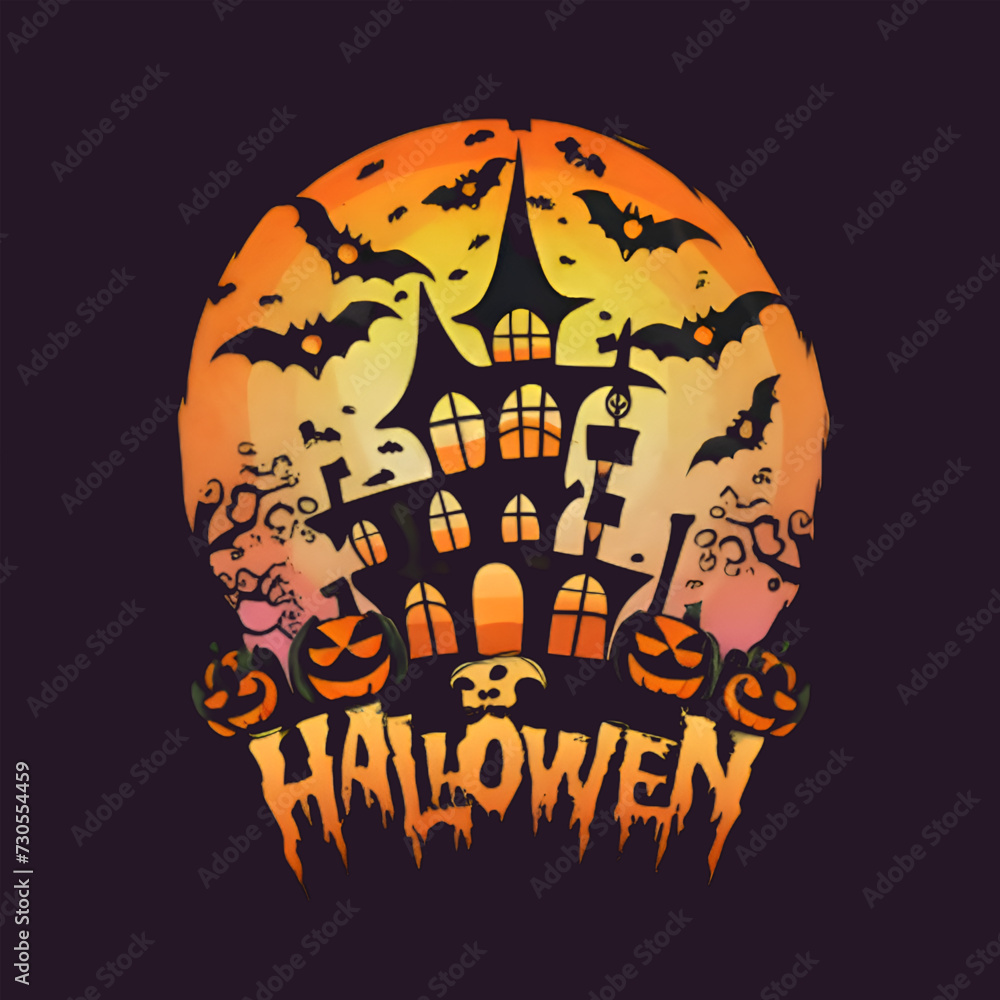 Free Vector Halloween t-shirt design Ai Generated Free Vector Halloween t-shirt design Ai Generated