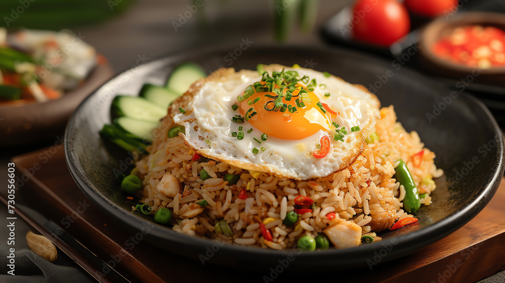 Fried Rice with Fried Egg