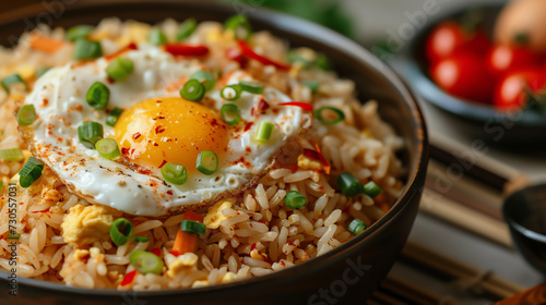 Fried Rice with Fried Egg