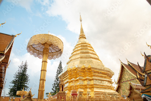 Wat Phra That Doi Suthep is a Theravada Buddhist temple (wat) in Chiang Mai