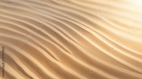 Close-up of sunlit beach sand. © kept