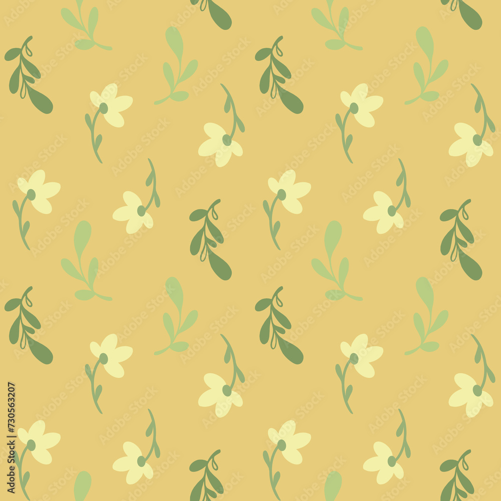 Seamless pattern with flowers Seamless pattern with flowers