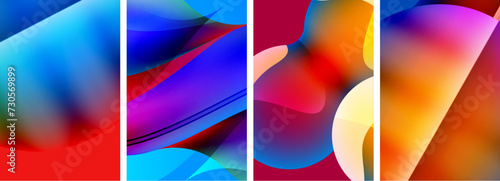 Abstract colors. Abstract backgrounds for wallpaper, business card, cover, poster, banner, brochure, header, website