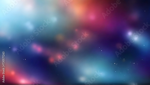 Blurred space abstract background. Blured dynamic shapes composition. Web banner. Luxury. Premium.
