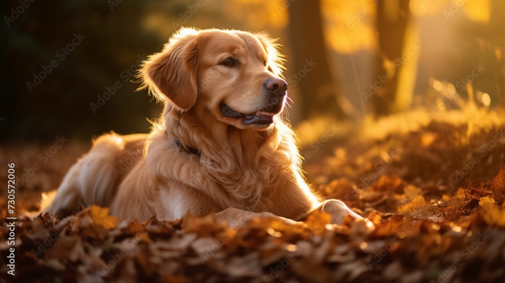 Image of a golden retriever dog.