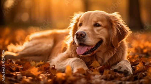 Image of a golden retriever dog.