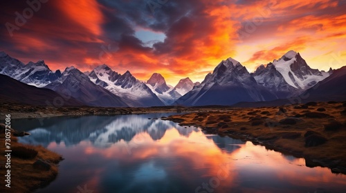 Image of a majestic mountain landscape. © kept