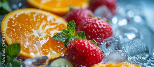 Delicious  hydrating fruit enjoyed during hot summer days.