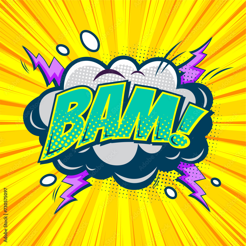 Bam comic speech bubble expression Bam comic speech bubble expression
