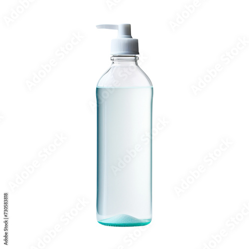 Dental Rinse bottle isolated on transparent background