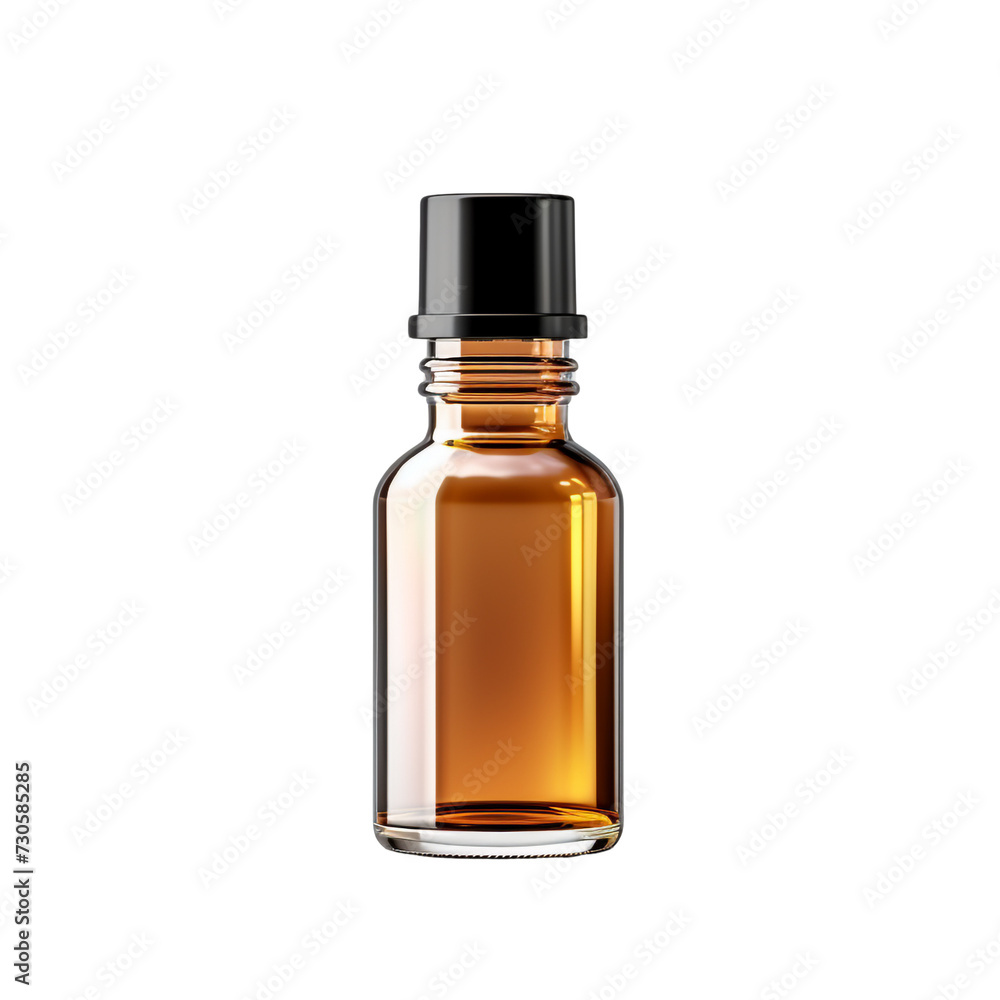 Essential Oil Bottle isolated on transparent background Essential Oil Bottle isolated on transparent background