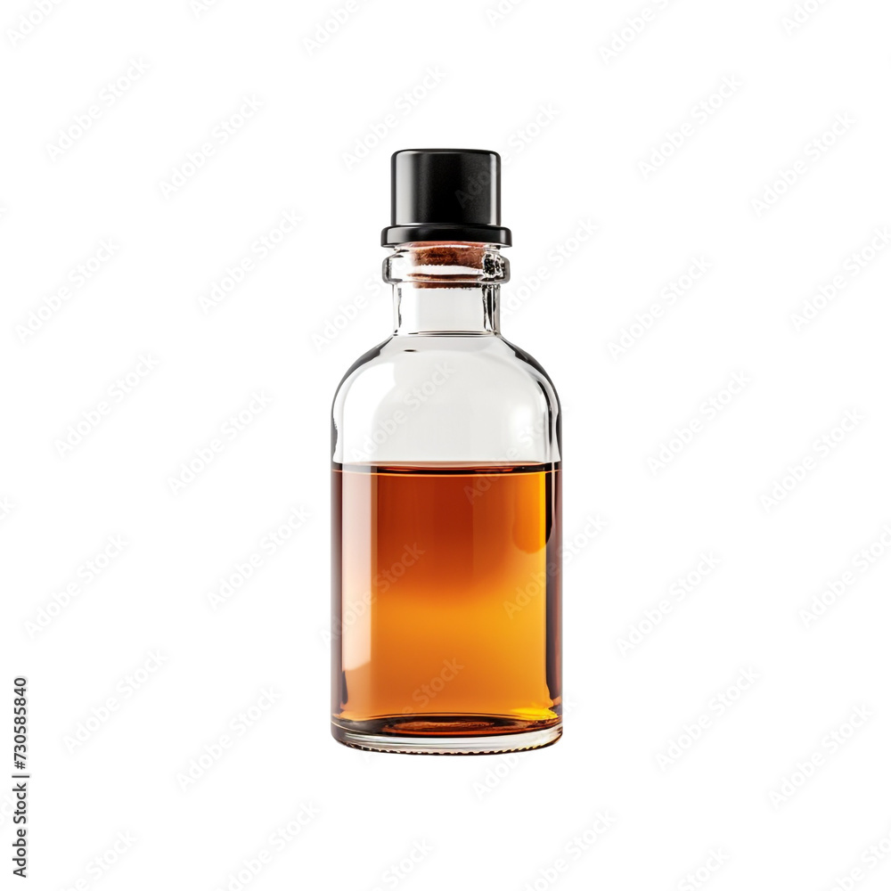 Essential Oil Bottle isolated on transparent background Essential Oil Bottle isolated on transparent background