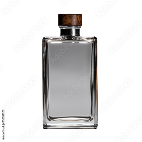 Flask with a Collapsible Shot Bottle isolated on transparent background