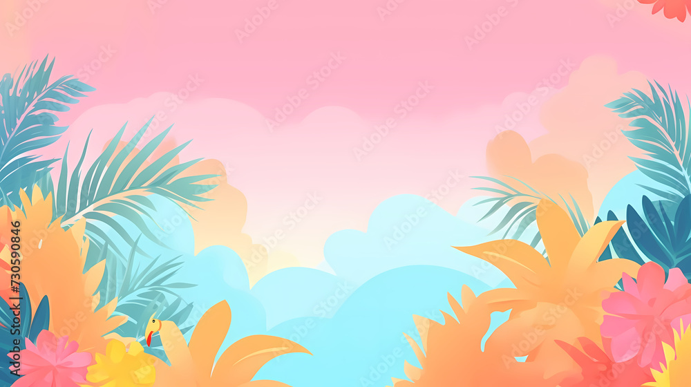 Naklejka premium Colorful abstract watercolor seamless pattern background, abstract texture