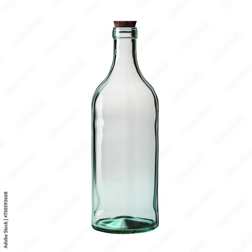 Glass bottle isolated on transparent background Glass bottle isolated on transparent background