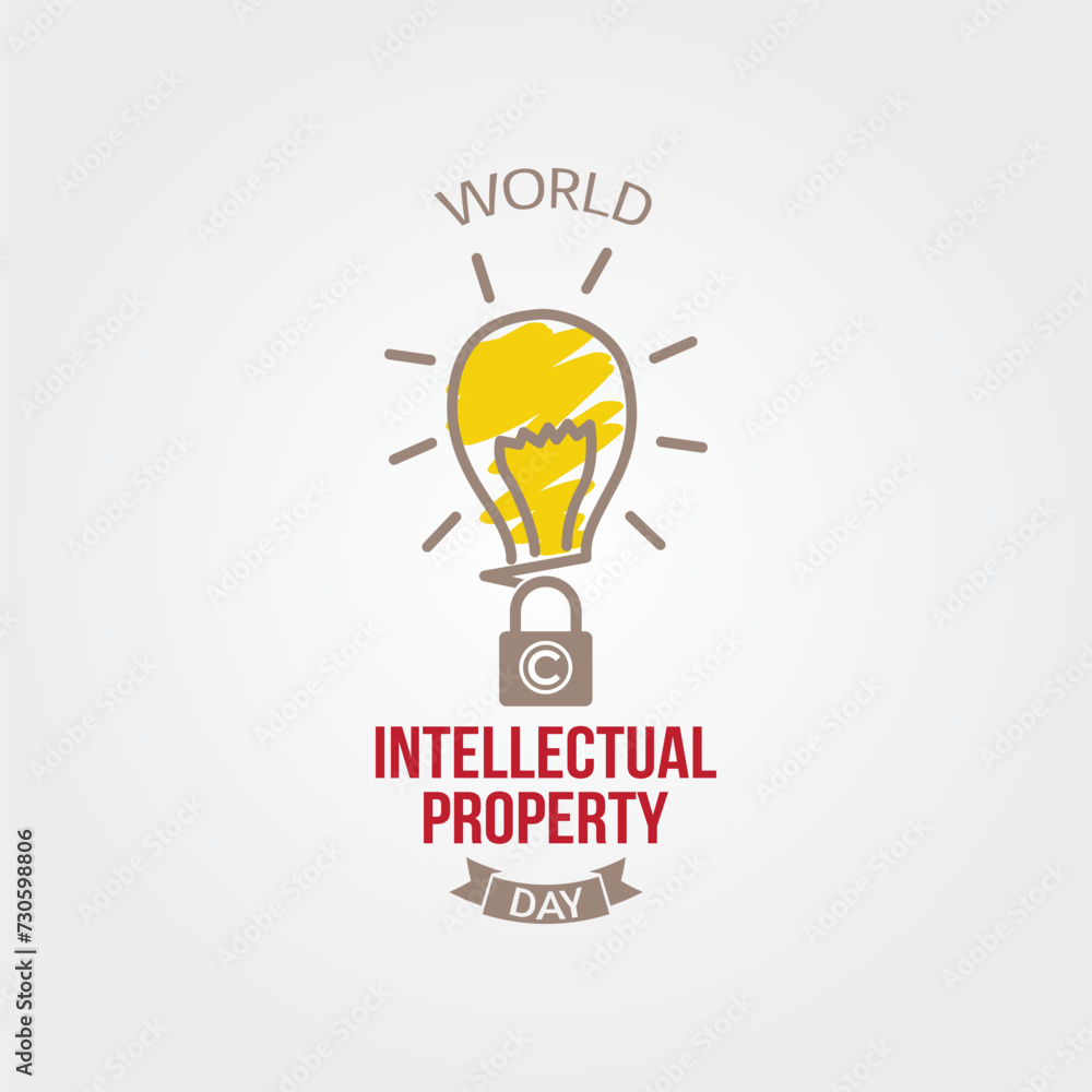 World Intellectual Property Day Vector Illustration. Serves as a global platform to raise awareness about the importance of intellectual property (IP) and its role in encouraging innovation. World Intellectual Property Day Vector Illustration. Serves as a global platform to raise awareness about the importance of intellectual property (IP) and its role in encouraging innovation.