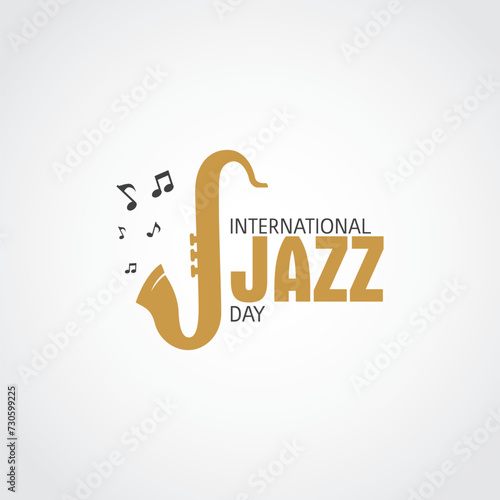 International Jazz Day Vector Illustration. to recognize jazz music's role in promoting peace, dialogue among cultures, diversity, intercultural understanding, and respect for human rights. 
