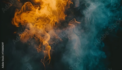 Smoke abstract photo to background