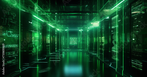 green datacenter © Yann Savard Drouin