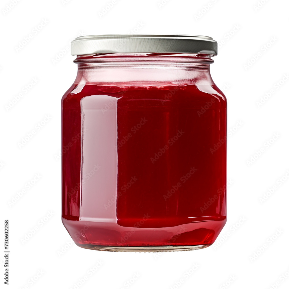 Jam Jar bottle isolated on transparent background Jam Jar bottle isolated on transparent background