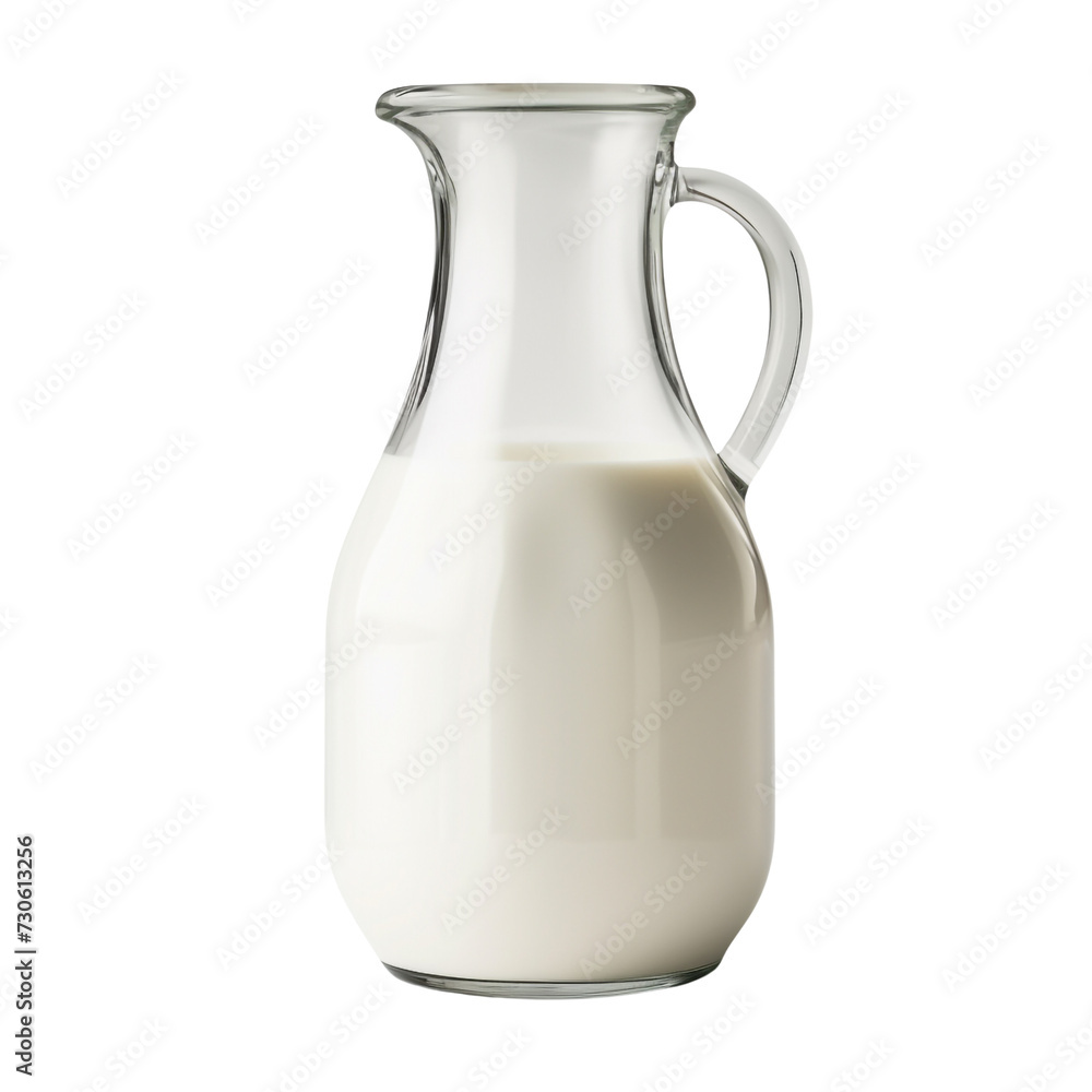 Milk bottle isolated on transparent background Milk bottle isolated on transparent background
