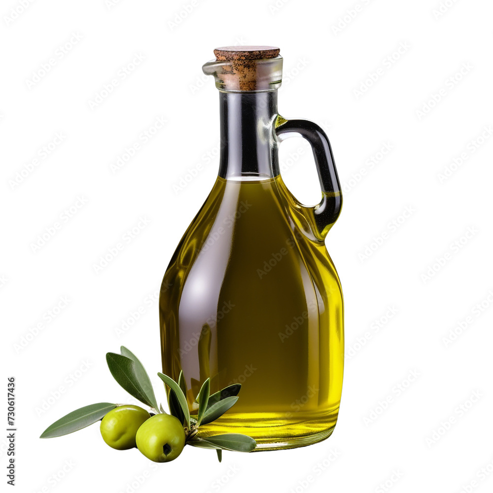 Olive Oil bottle isolated on transparent background Olive Oil bottle isolated on transparent background