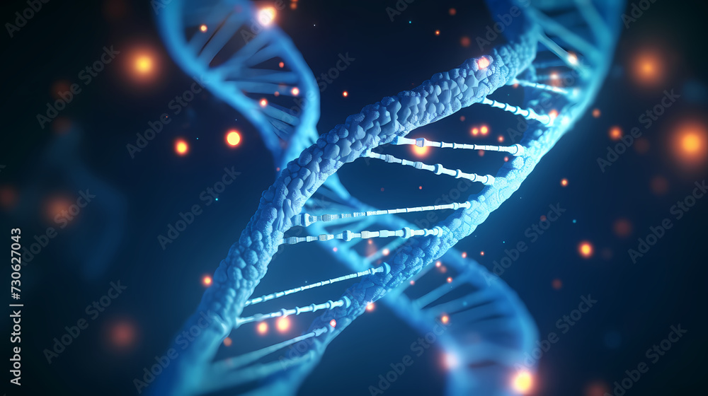Helix DNA polygonal wireframe molecule helix, medical concept background Helix DNA polygonal wireframe molecule helix, medical concept background
