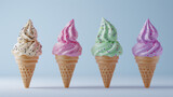 Set of Ice Cream