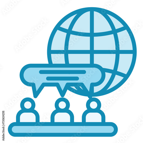 Global Communication Icon
