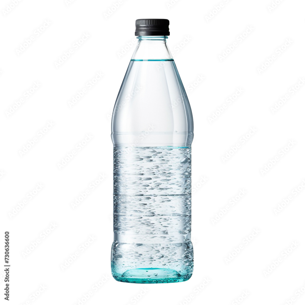 Sparkling Water bottle isolated on transparent background Sparkling Water bottle isolated on transparent background
