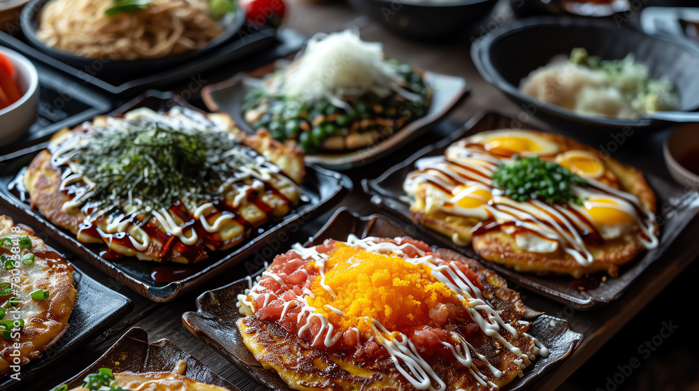 Obraz premium Okonomiyaki