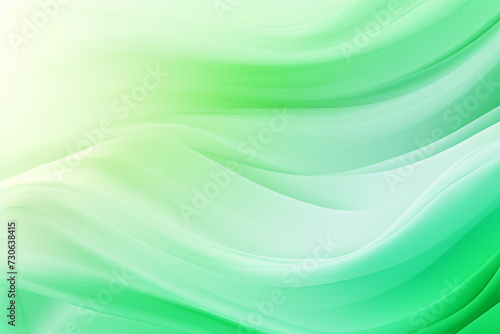 green white abstract wavy color unique background, gradient blend, bright colored