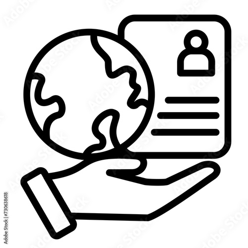 Global Citizenship Icon