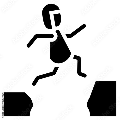 Foto Boldness Solid Icon Design Vector Women's Day