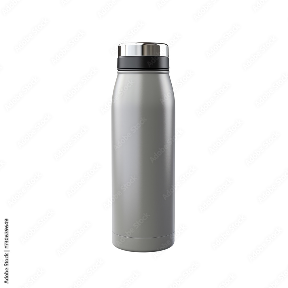 Thermos bottle isolated on transparent background Thermos bottle isolated on transparent background