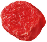 Illustration of beef steak cut background for design